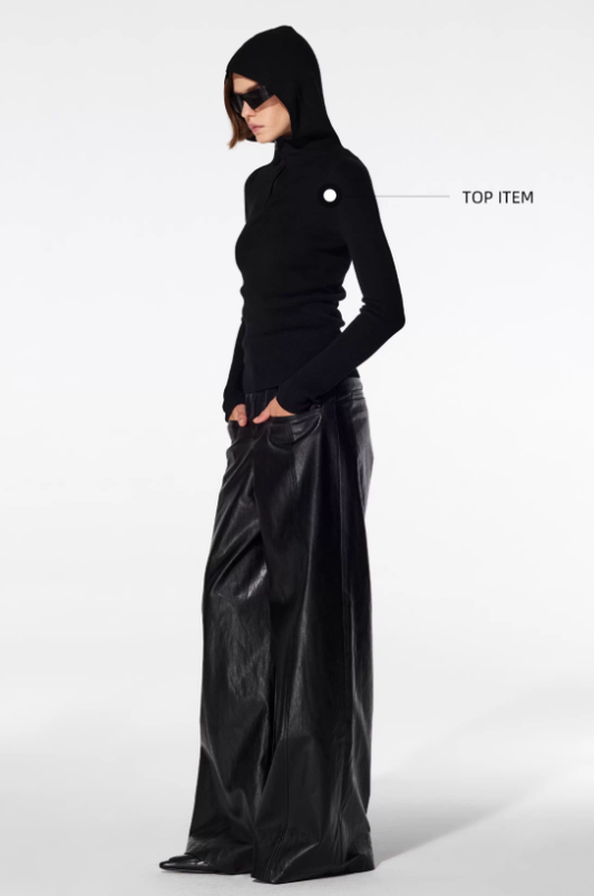 Urban Frame PU Sculpt Trousers