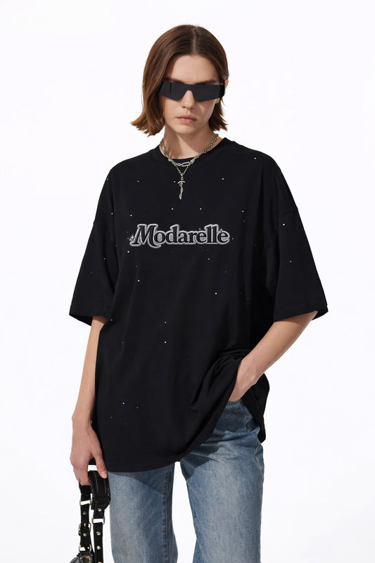 Stardust Spark Cotton Statement Tee