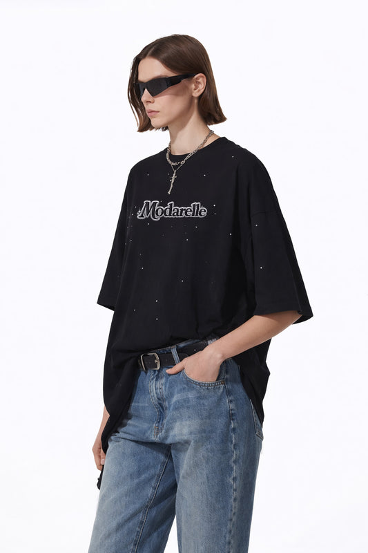 Stardust Spark Cotton Statement Tee