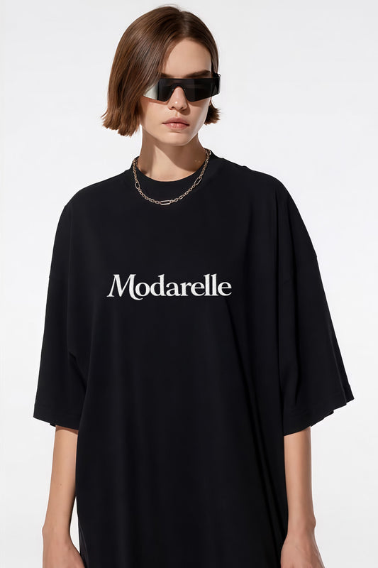 Street Whisper Oversized Tee Dress