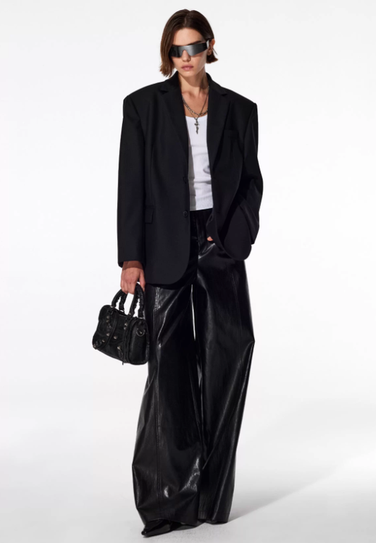 Urban Frame PU Sculpt Trousers